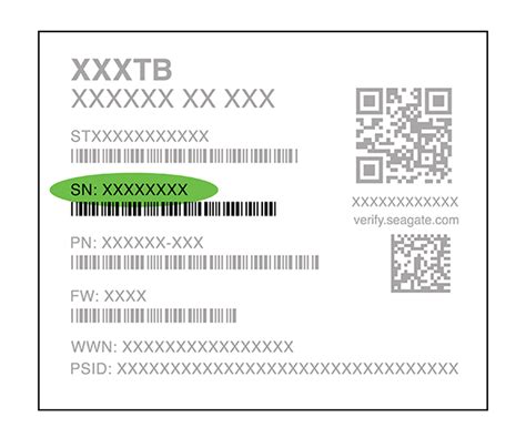 lacie serial number check.